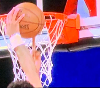 Kawhi Leonard Blocks Jamal Murray with One Finger